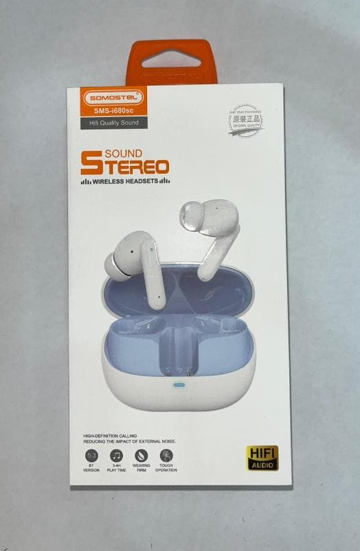 Dagast AURICULARES INALAMBRICOS SOMOSTEL SOUND STEREO SMS-I680SC