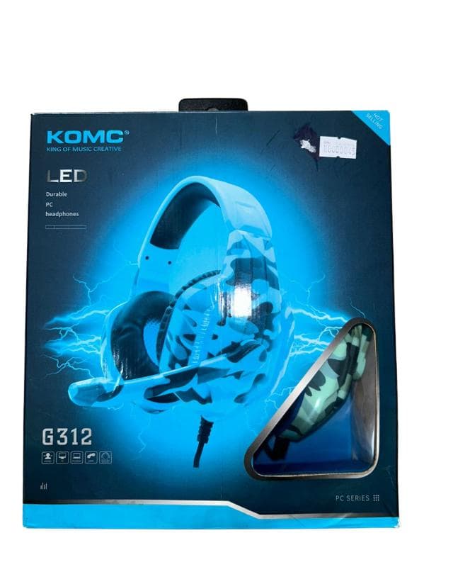 Dagast AURICULARES CASCO CON CABLE GAMER KOMC G312