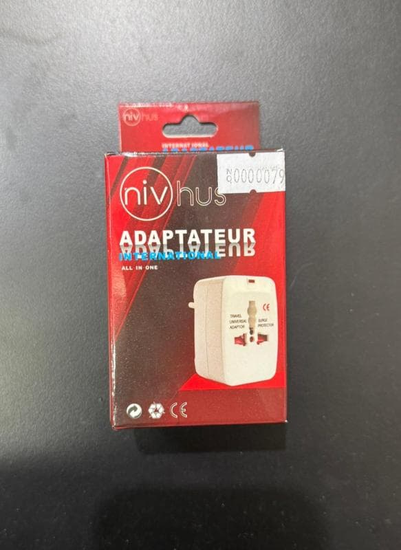 Dagast CABEZAL ADAPTADOR INTERNACIONAL NIVHUS