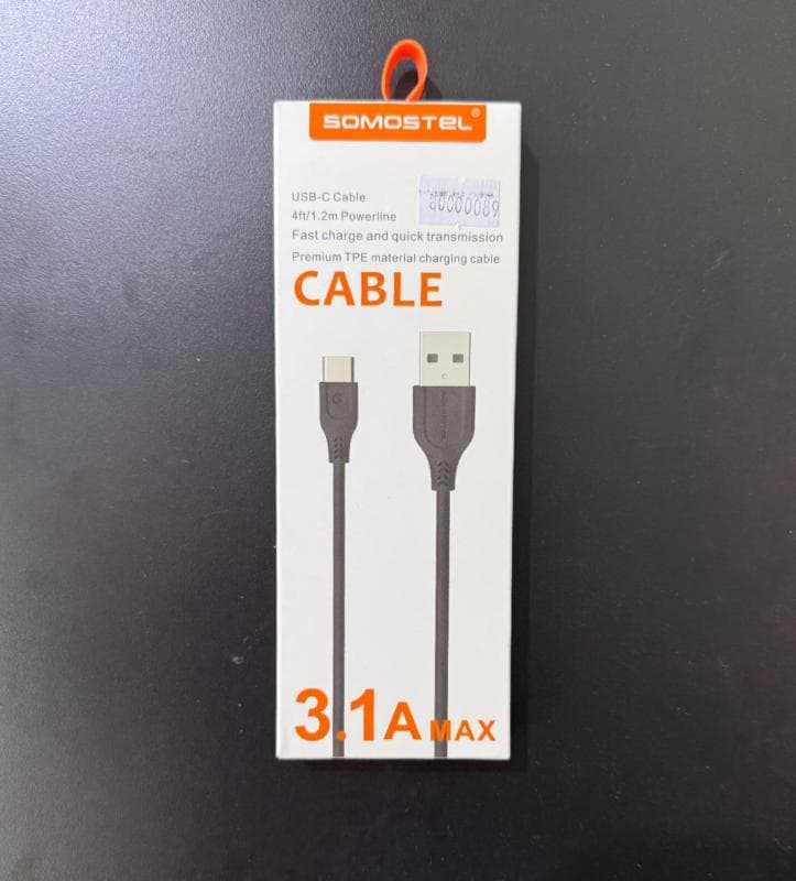 Dagast CABLE SOMOSTEL USB A TIPO C 3.1